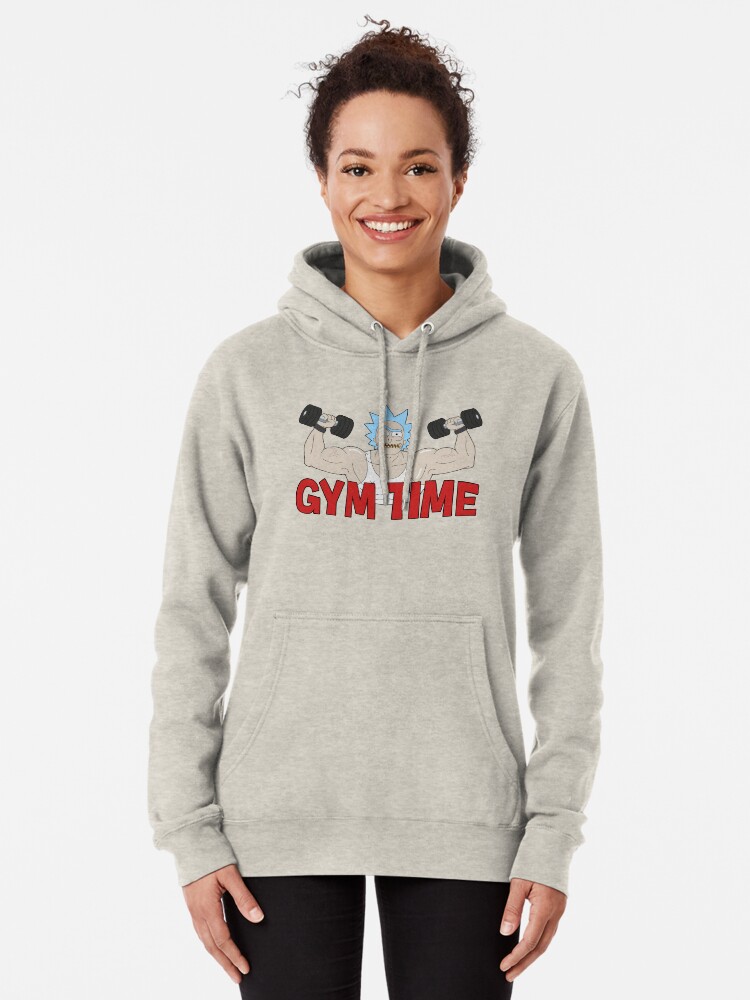 rick's gym hoodie