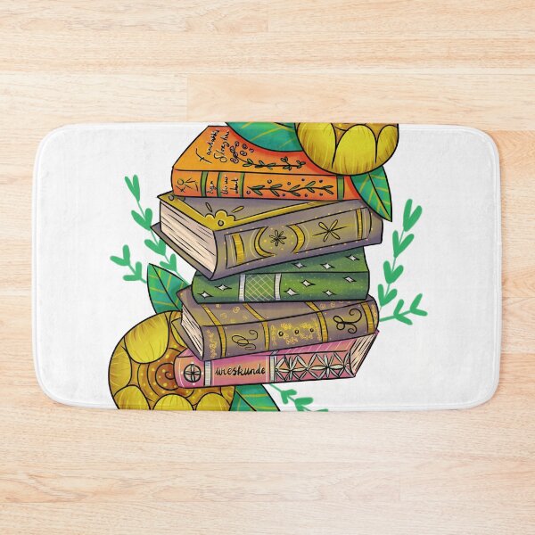 Item preview, Bookpile with golden roses designed and sold by Wieskunde.