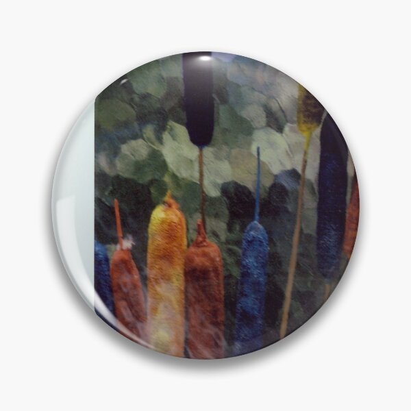 Item preview, colored cattails designed and sold by David Flitman.