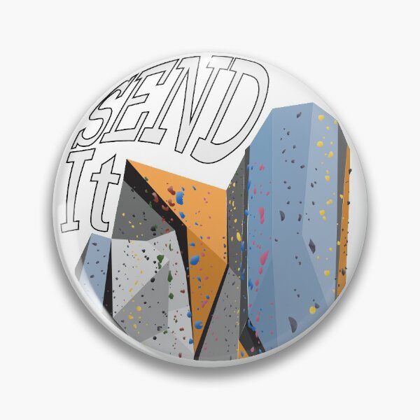 Item preview, Send It Rock Climbing Tee designed and sold by Ian King.