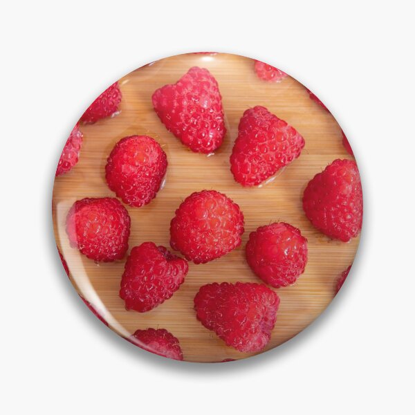 Item preview, Fresh red raspberry fruits aligned in a circle photo designed and sold by krisgreenwood.