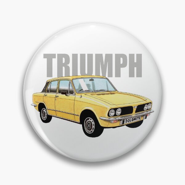 Item preview, Triumph Dolomite illustration with text designed and sold by Retroblast.