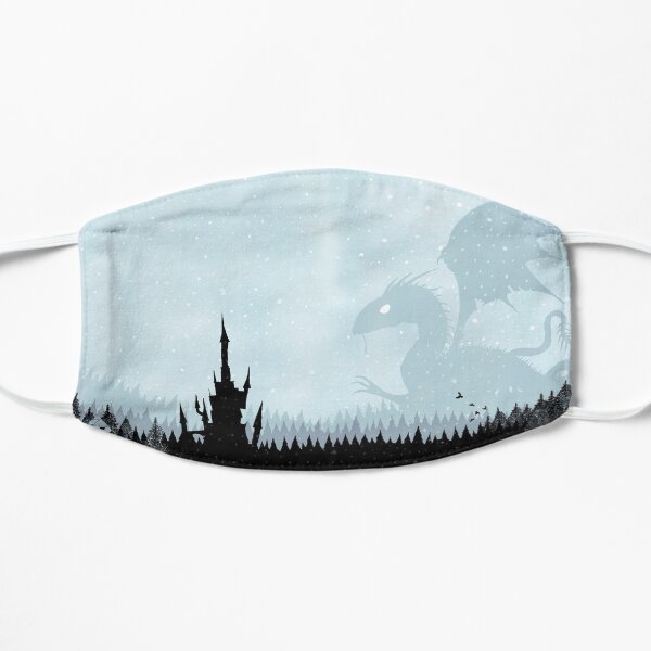 Dragon in Snowy Forest Mask