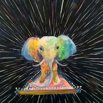 Vorschaubild zum Design Ein Elefant im Weltraum von Lillian Berthel