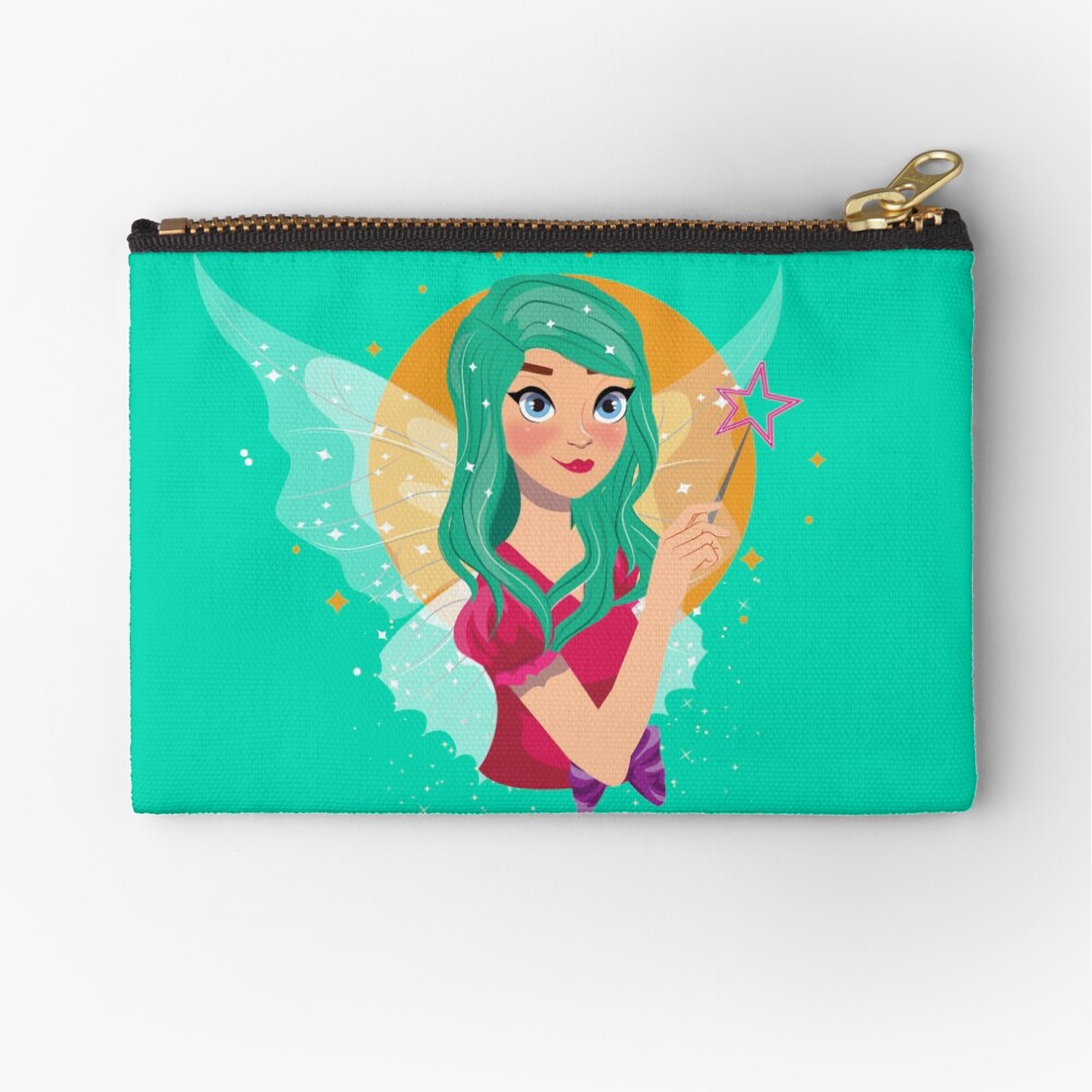 Ruby The Ribbon Fairy™ Zipper Pouch