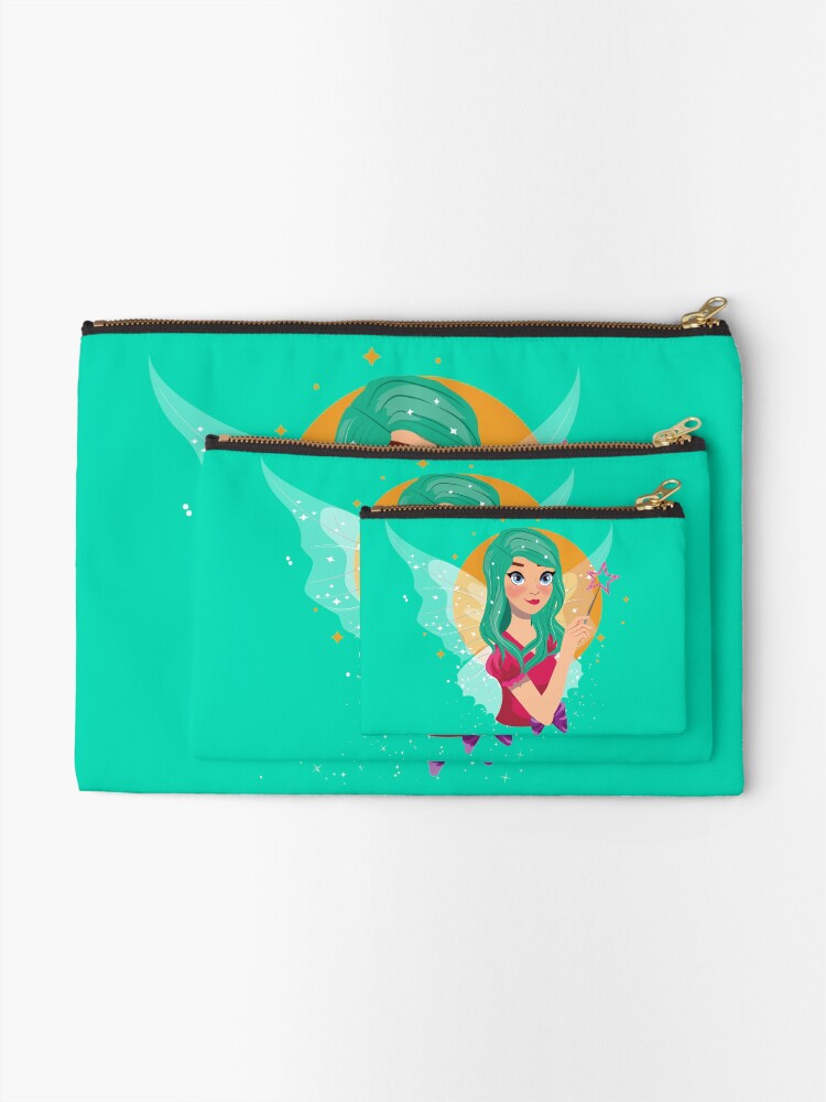 Alternate view of Ruby The Ribbon Fairy™ Zipper Pouch
