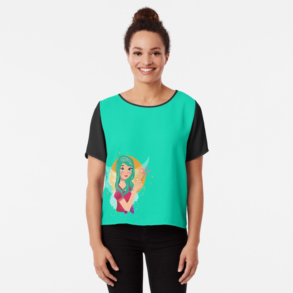 Ruby The Ribbon Fairy™ Chiffon Top