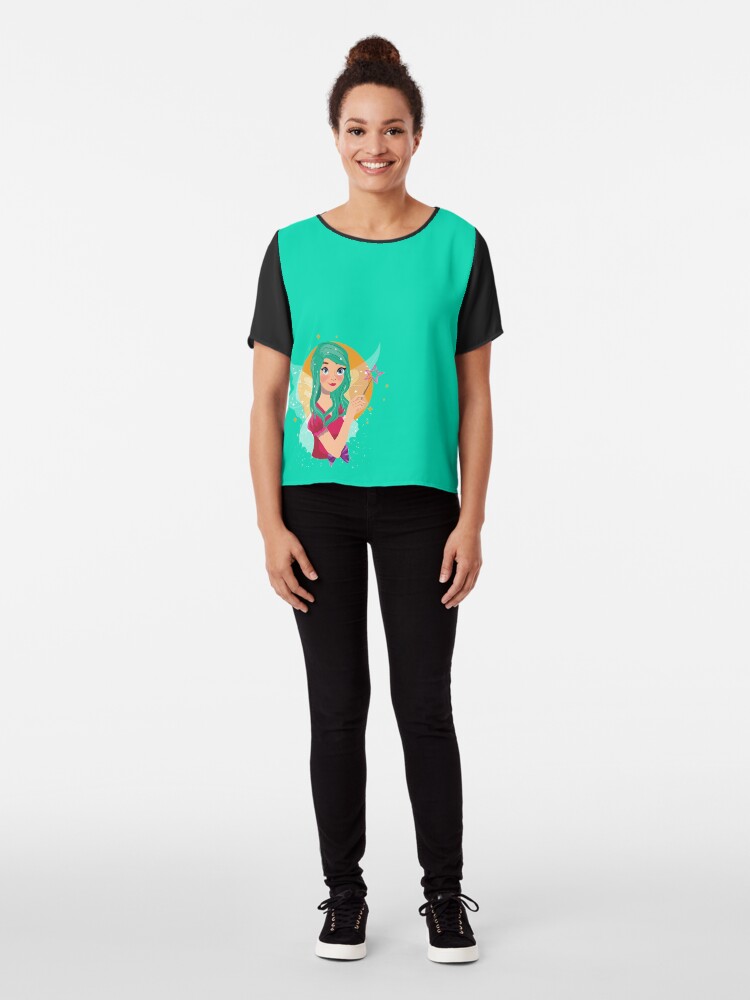 Alternate view of Ruby The Ribbon Fairy™ Chiffon Top