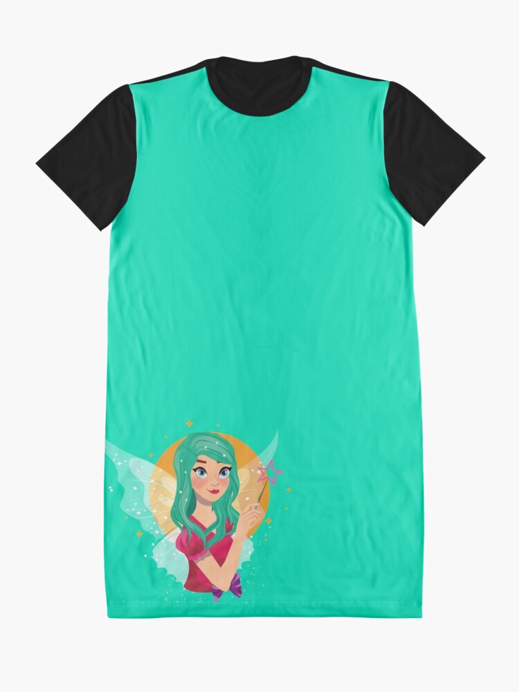 Alternate view of Ruby The Ribbon Fairy™ Graphic T-Shirt Dress