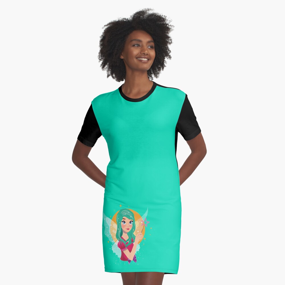 Ruby The Ribbon Fairy™ Graphic T-Shirt Dress