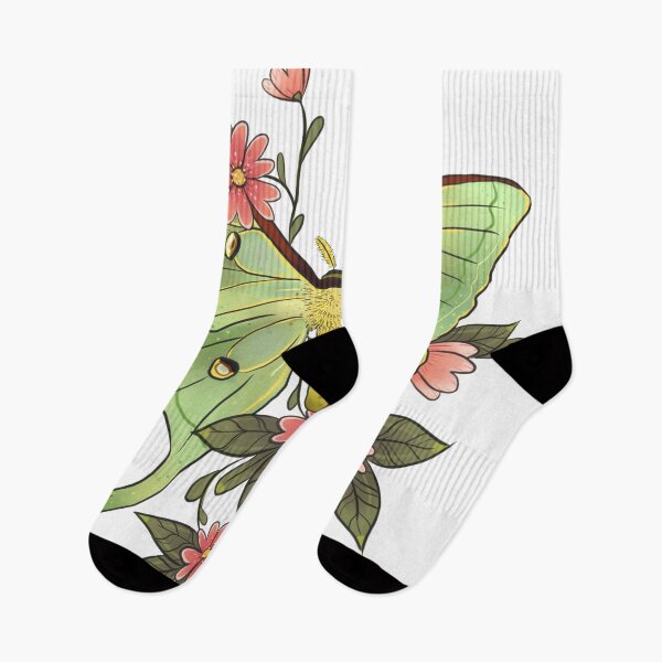 Item preview, Actias Luna moth soft green designed and sold by Wieskunde.