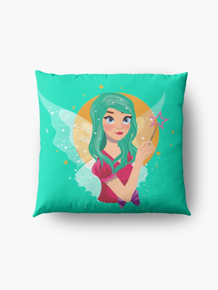 Alternate view of Ruby The Ribbon Fairy™ Floor Pillow