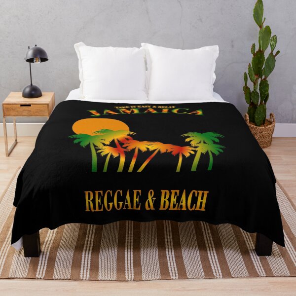 Item preview, Jamaica Reggae & Beach palm trees designed and sold by Type-Design.