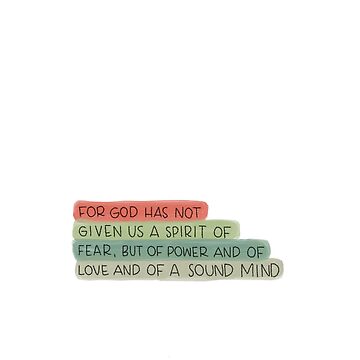 Artwork thumbnail, 2 Timothy 1:7 by Brenda Maldonado