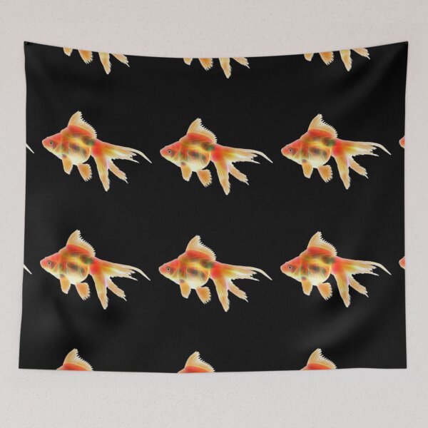 Item preview, Gold fish.T-shirt with short sleeves for the girl. designed and sold by Galina Kostyaeva.