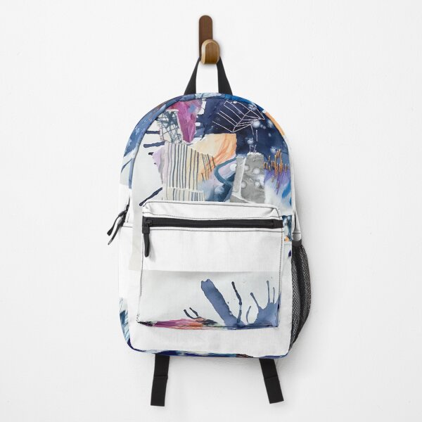 Item preview, Abstract Art Blue Splatter Paint designed and sold by Heather Kerley.