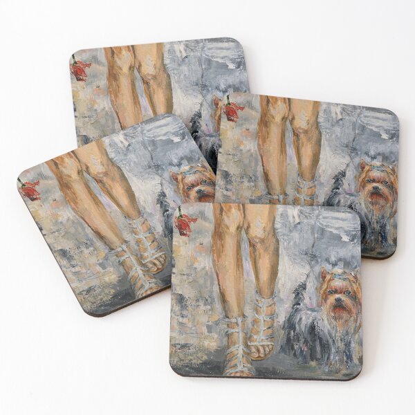 Item preview, Slender legs and a dog. designed and sold by Elena Reutova.
