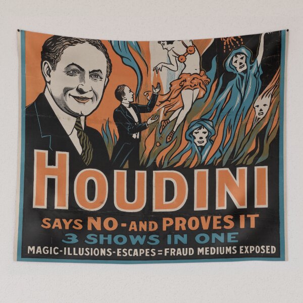 Item preview, Houdini Do Spirits Return? designed and sold by HeyPrestoArt.