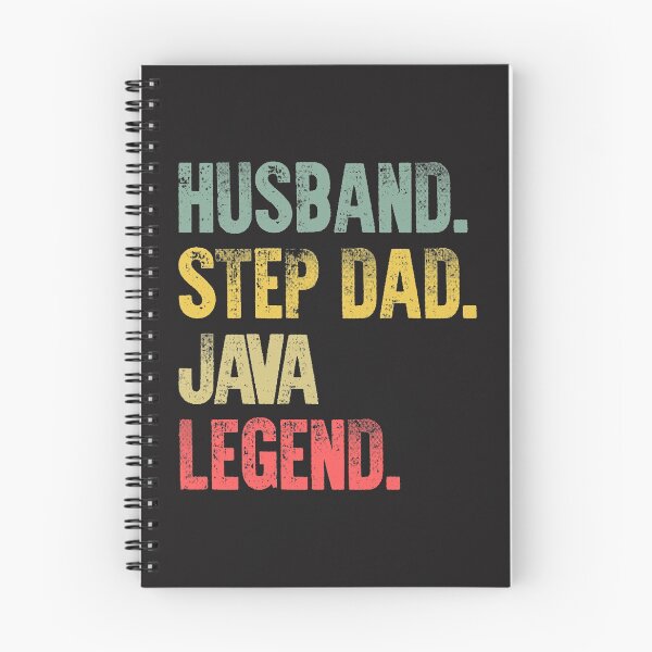 Item preview, Funny Men Vintage T Shirt Husband Step Dad Java Legend designed and sold by Bendthetrend.