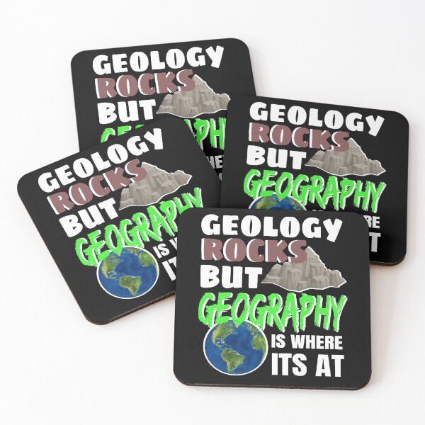 Item preview, Geology Rocks, Geography Is Where Its At designed and sold by Ninjawhere.