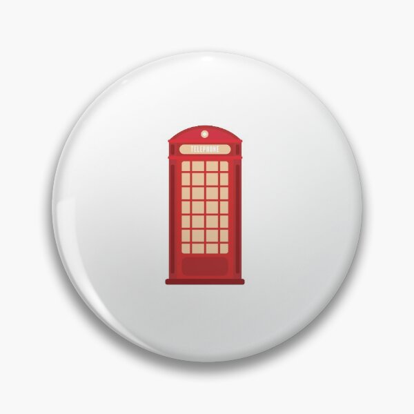 Item preview, Red Telephone Booth - Minimalist | Digital Art designed and sold by foxleylane.