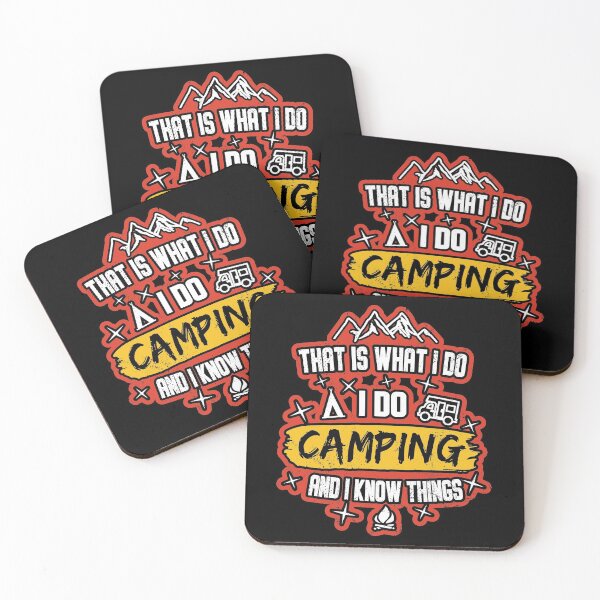 Item preview, Camping Outdoor Camper That is I Know Things designed and sold by getgr4phicz.