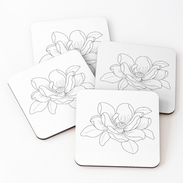 Item preview, magnolia designed and sold by CarliCreates.