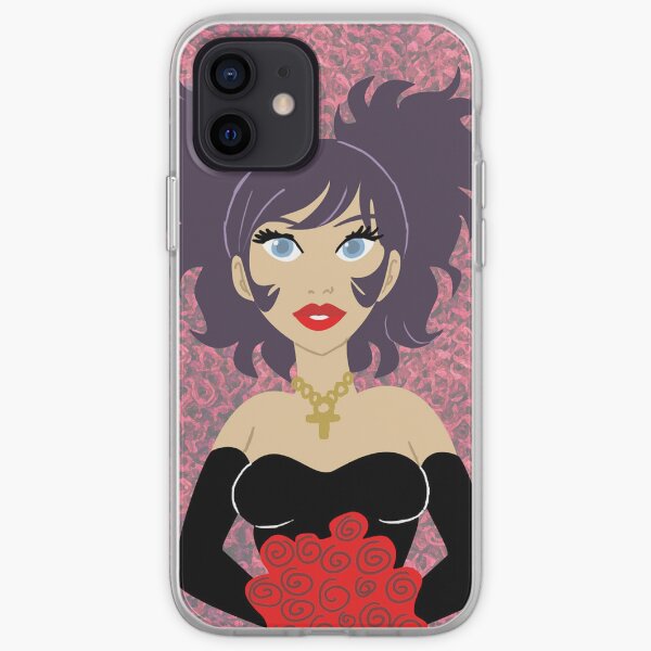 Gothic Beauty iPhone Soft Case
