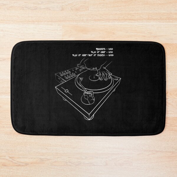 Item preview, DJ mixer scratch turntable designed and sold by getgr4phicz.