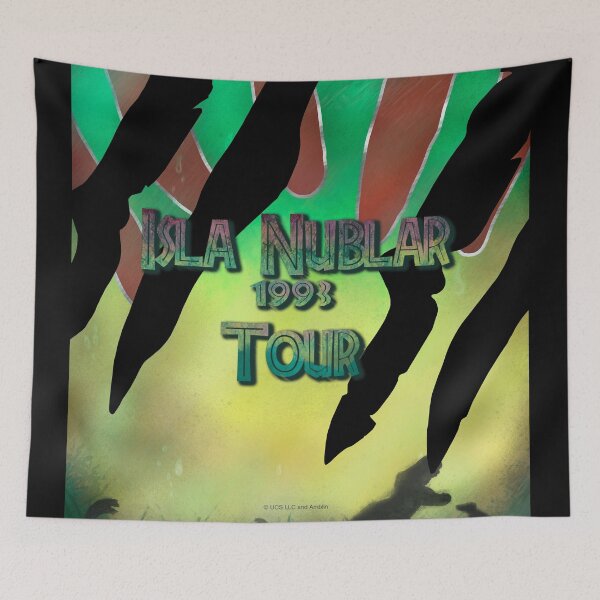 Item preview, Isla Nublar Tour Shredded Jurassic Park NBCUniversal designed and sold by SphinksArtbyJLV.