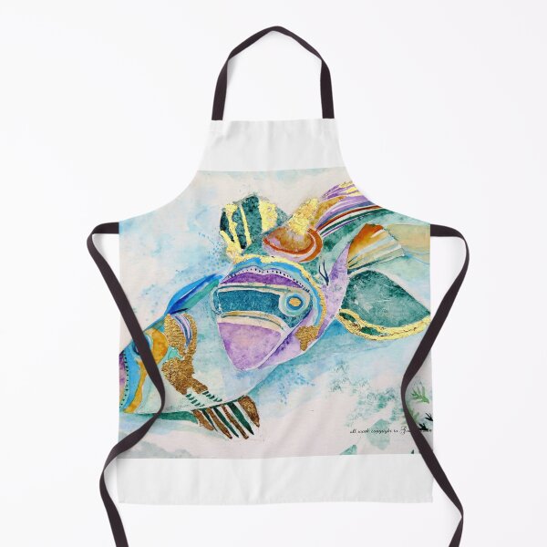 Item preview, Triggerfish with Gold leaf designed and sold by Gea Austen.