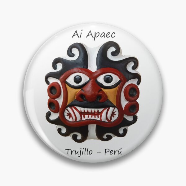 Item preview, God moche Ai Apaec designed and sold by DeuterosDigital.