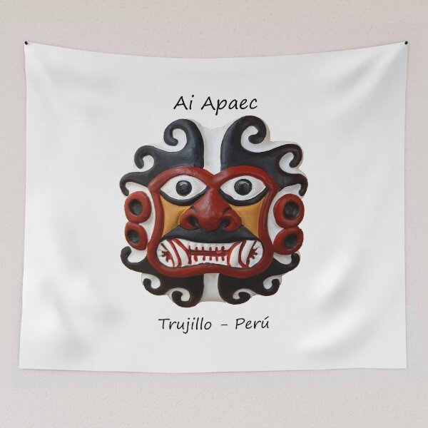 Item preview, God moche Ai Apaec designed and sold by DeuterosDigital.