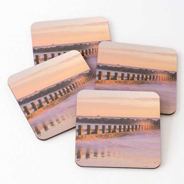 Item preview, Sunrise at Aberdeen Beach in Scotland designed and sold by krisgreenwood.