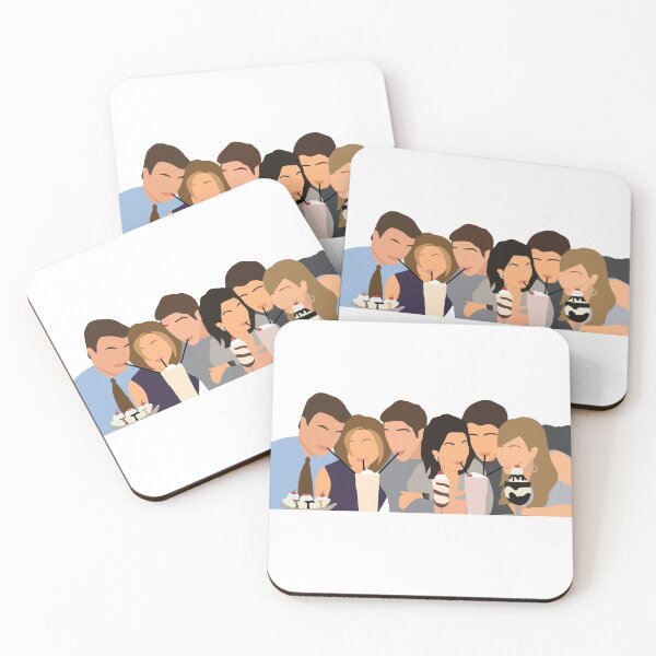 Item preview, Acquaintances drinking milkshakes designed and sold by Aavriee.