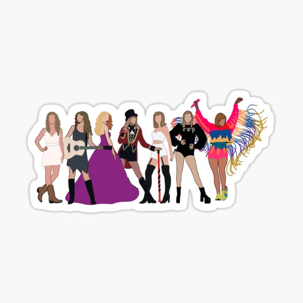 Taylor Eras Sticker