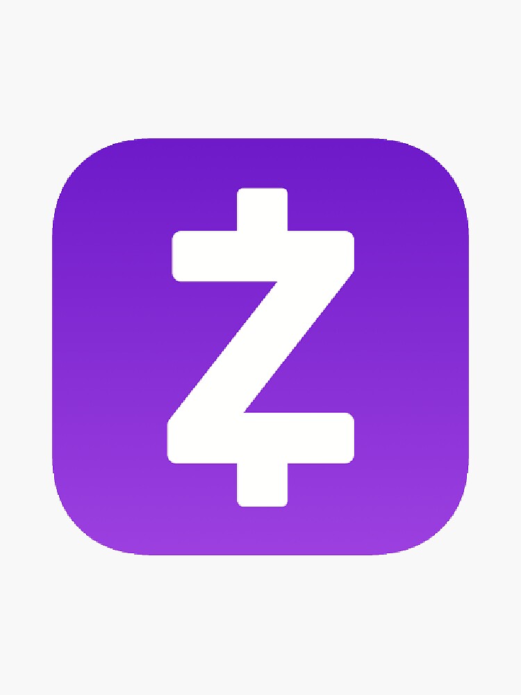 Zelle App Logo Skicker Sticker For Sale By Mikabella08 Redbubble