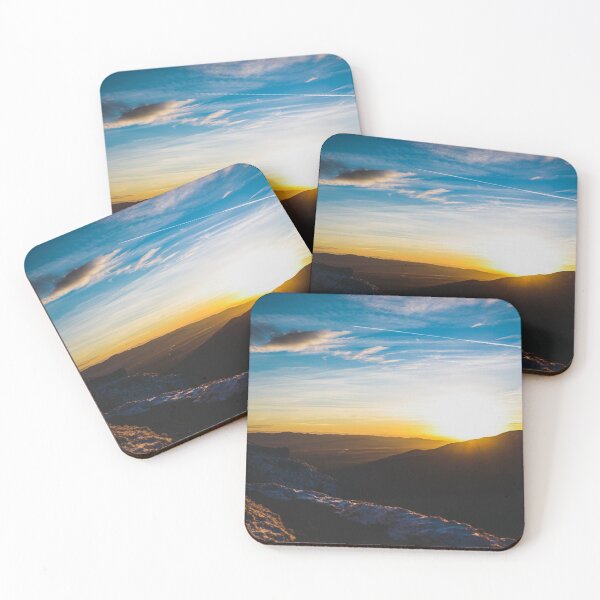 Item preview, Amazing sunset at the valley designed and sold by viknitov.