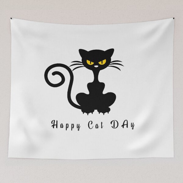Item preview, International Cat Day designed and sold by Smart Side.