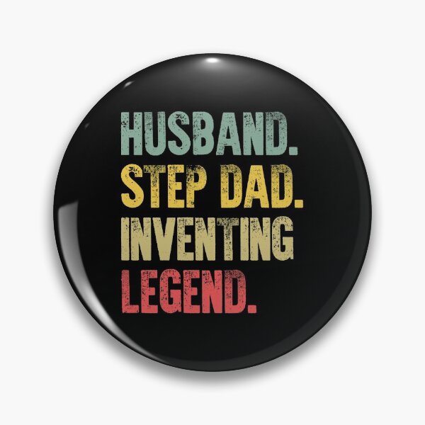 Item preview, Funny Men Vintage T Shirt Husband Step Dad Inventing Legend designed and sold by Bendthetrend.