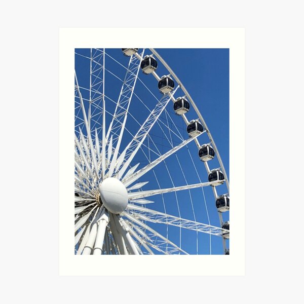Ferris wheel Art Print