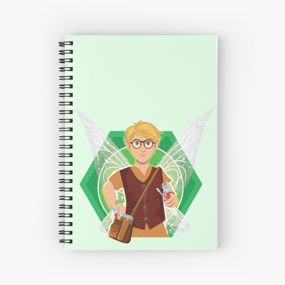 Tommy Tinker-The Tinker Fairy™ Spiral Notebook