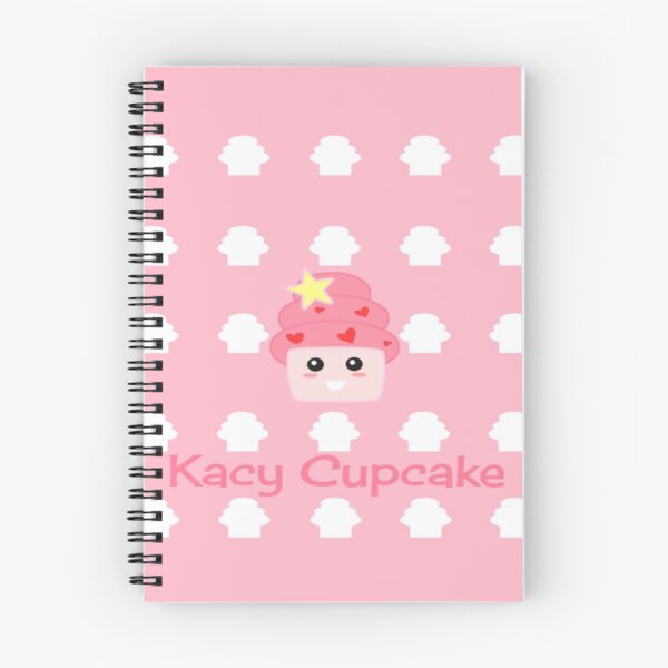 Item preview, Kacy Cupcake, Pink Background with White Cupcakes designed and sold by KacyCupcake.