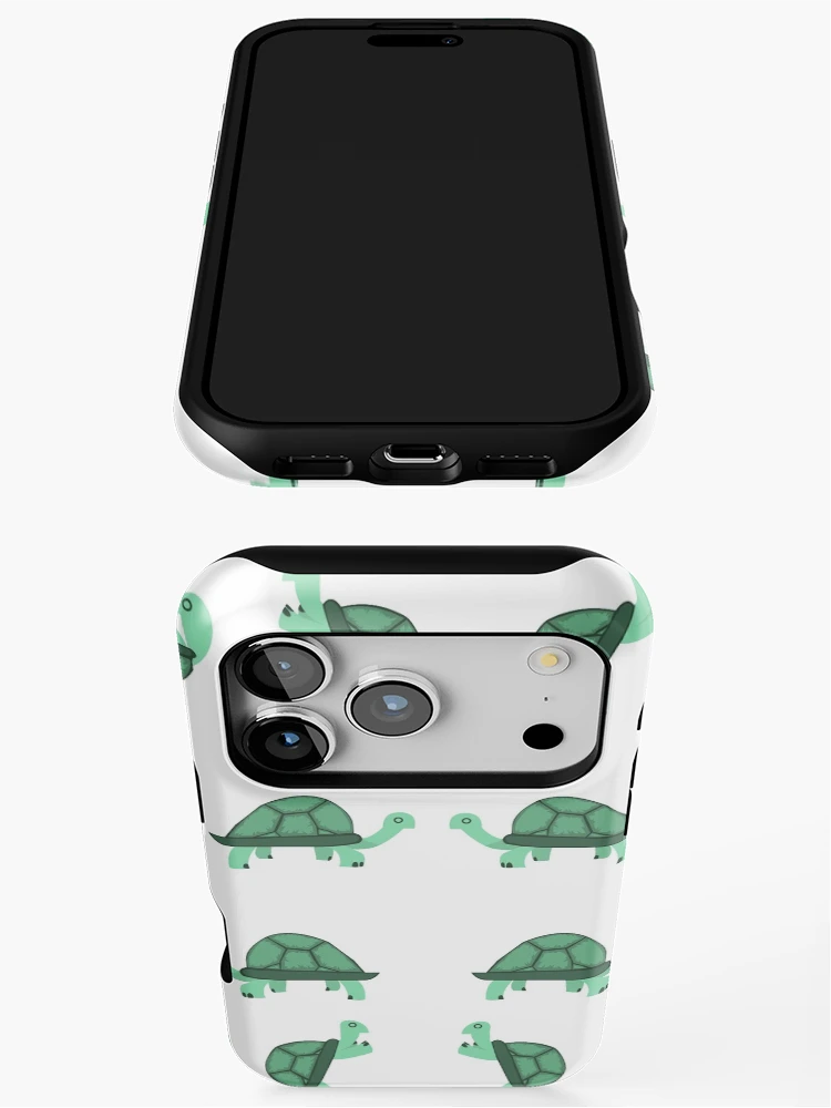 Thumbnail 3 of 4, iPhone Case, Turtles Pattern designed and sold by Bruno Rosa.
