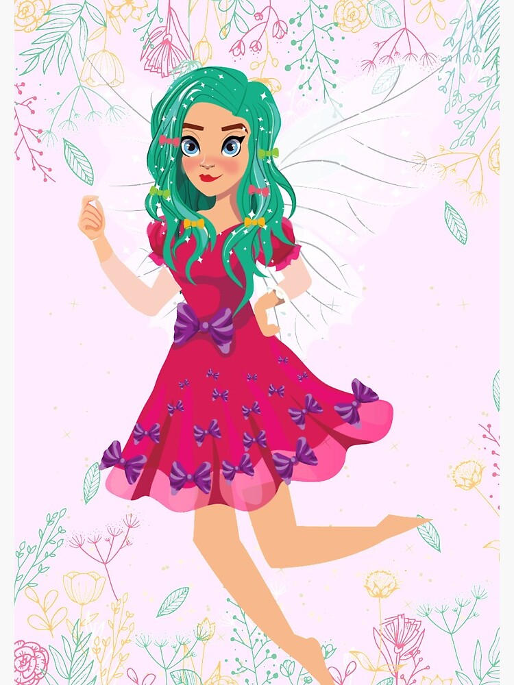 Ruby The Ribbon Fairy At Play™ by TeelieTurner
