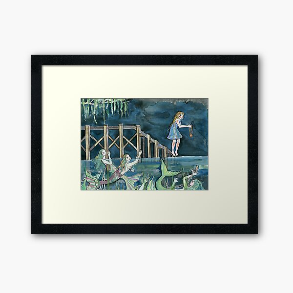 Offering/ Burial Framed Art Print