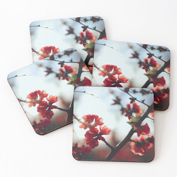 Item preview, The sun behind a flowering branch designed and sold by viknitov.