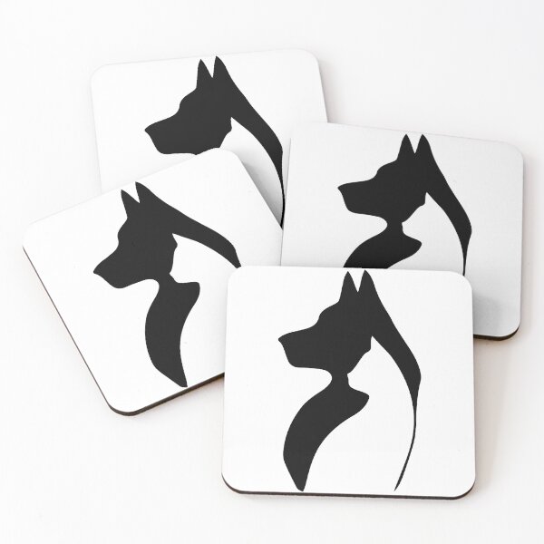 Item preview, Silhouette Dog And Cat designed and sold by DastonAkramov.