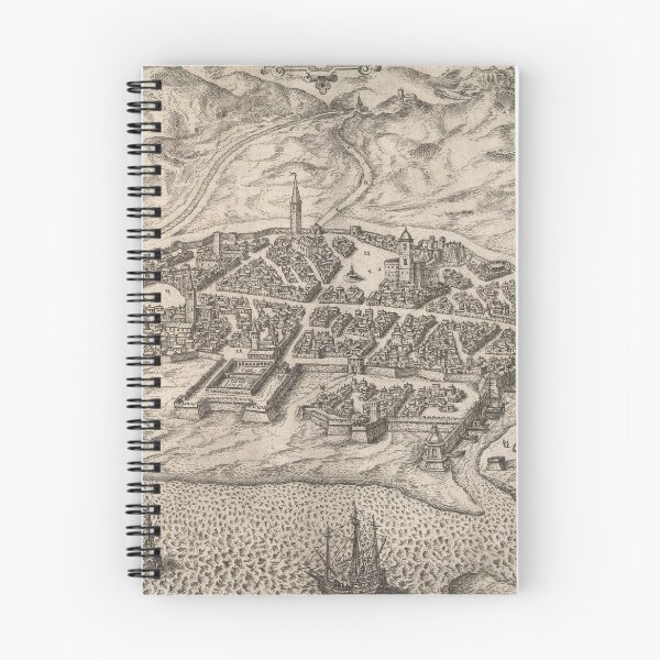 Item preview, Vintage Map of Rimini Italy (1588) designed and sold by BravuraMedia.