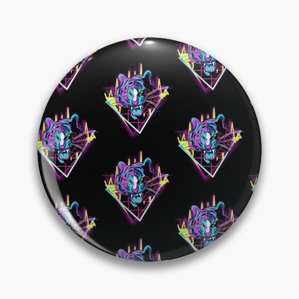 Item preview, Neon Retro Tiger designed and sold by DavinciStore21.